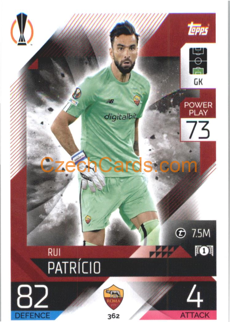 Rui Patricio Topps Match Attax 2022/23 #362