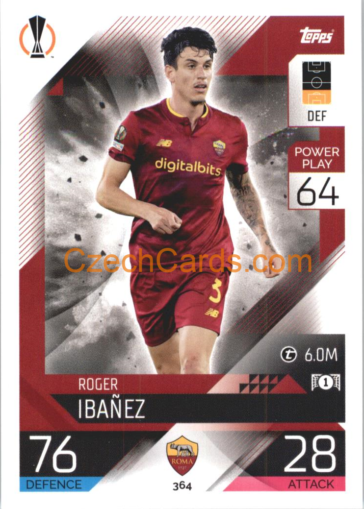 Roger Ibanez Topps Match Attax 2022/23 #364