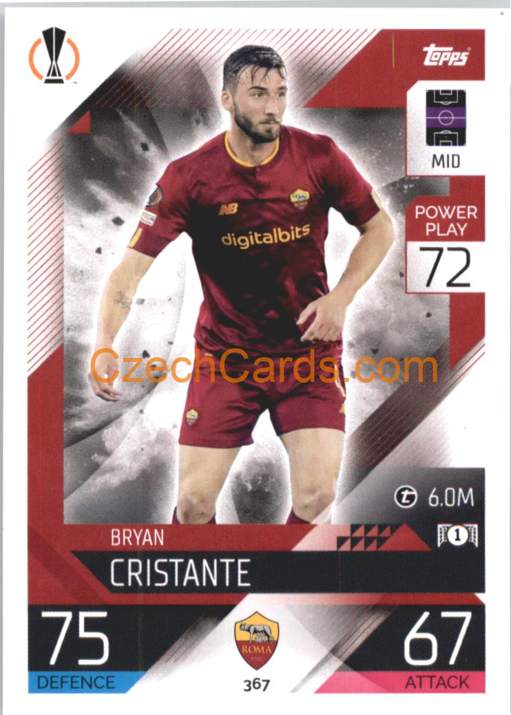 Bryan Cristante Topps Match Attax 2022/23 #367