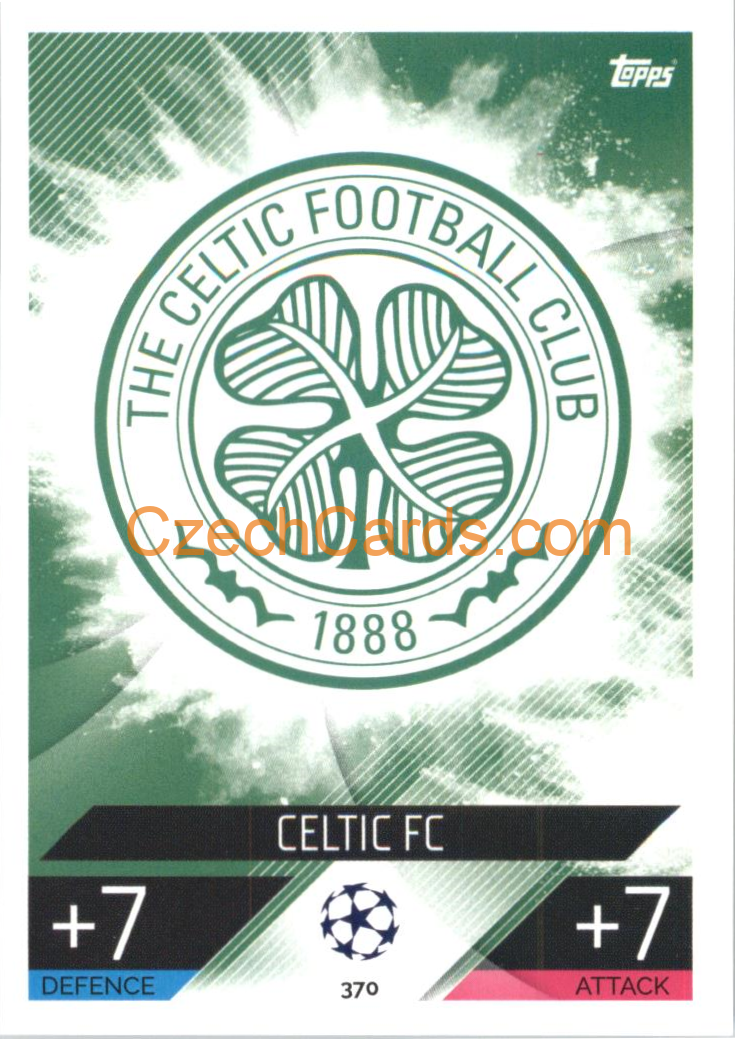 Celtic Team Badge Topps Match Attax 2022/23 #370