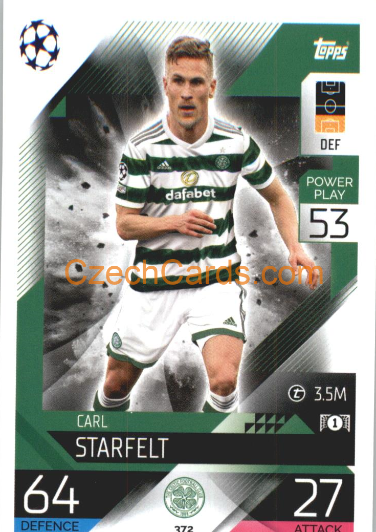 Carl Starfelt Topps Match Attax 2022/23 #372