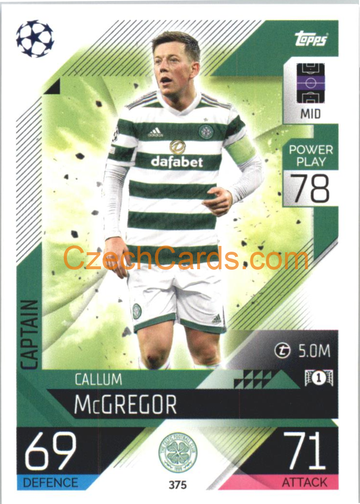 Callum McGregor Topps Match Attax 2022/23 #375