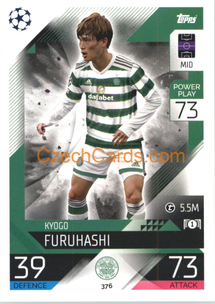 Kyogo Furuhashi Topps Match Attax 2022/23 #376