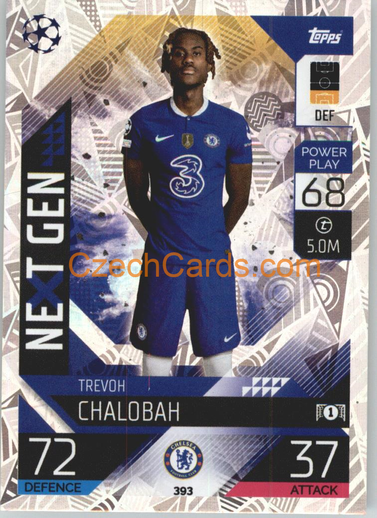 Trevoh Chalobah Topps Match Attax 2022/23 Next Gen #393