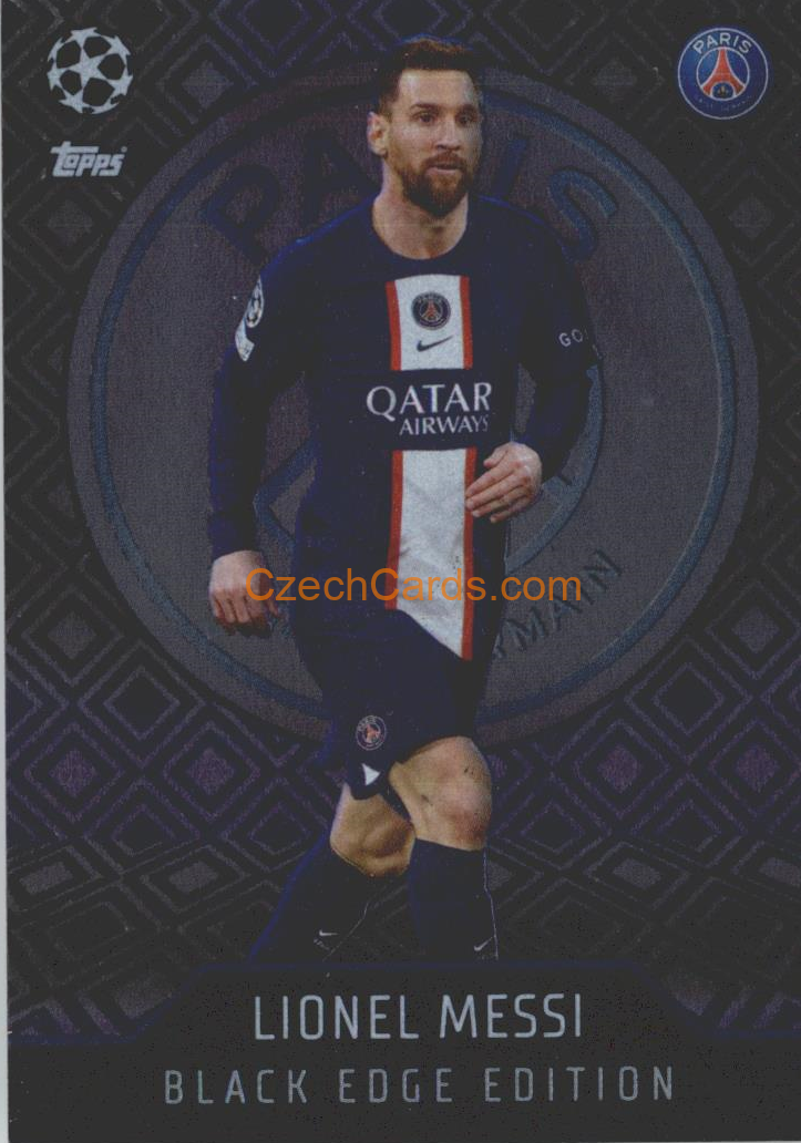 Lionel Messi Match  Attax 2022/23 Black Edge Edition #466