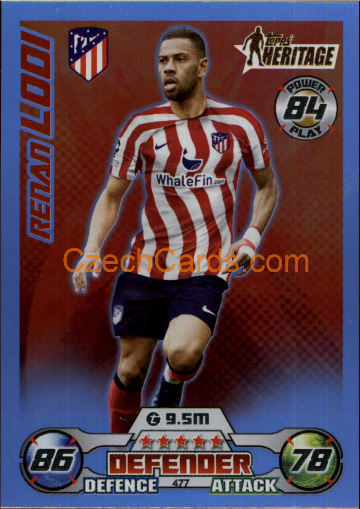 Renan Lodi Match Attax 2022/23 Heritage #477