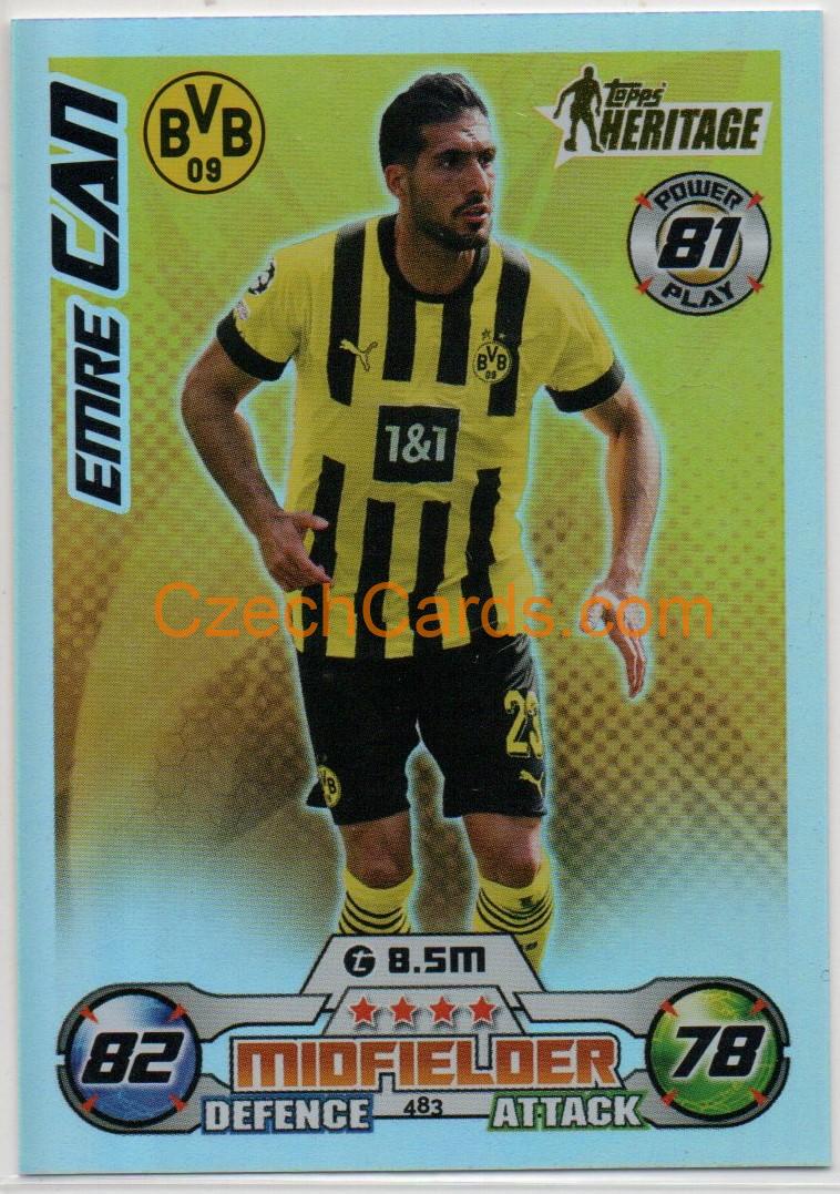 Emre Can Match Attax 2022/23 Heritage #483