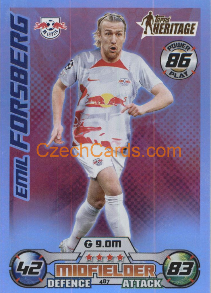 Emil Forsberg Match Attax 2022/23 Heritage #487