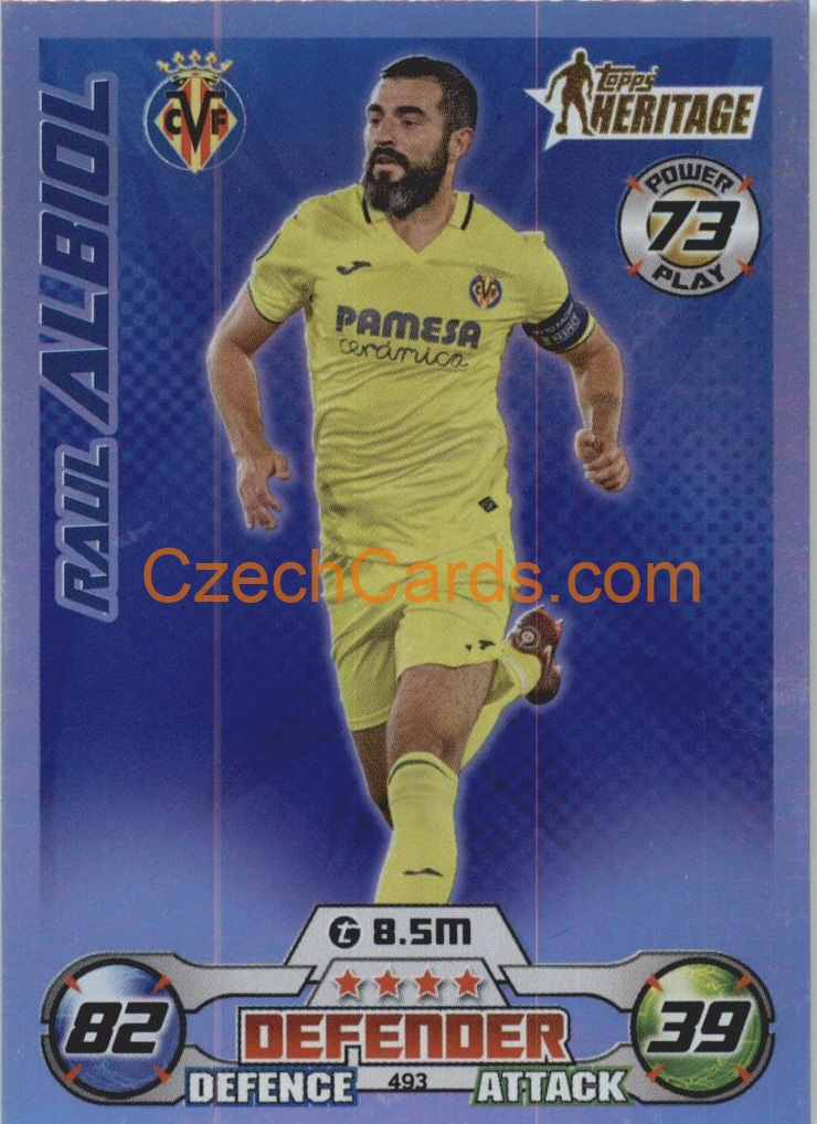 Raul Albiol Match Attax 2022/23 Heritage #493