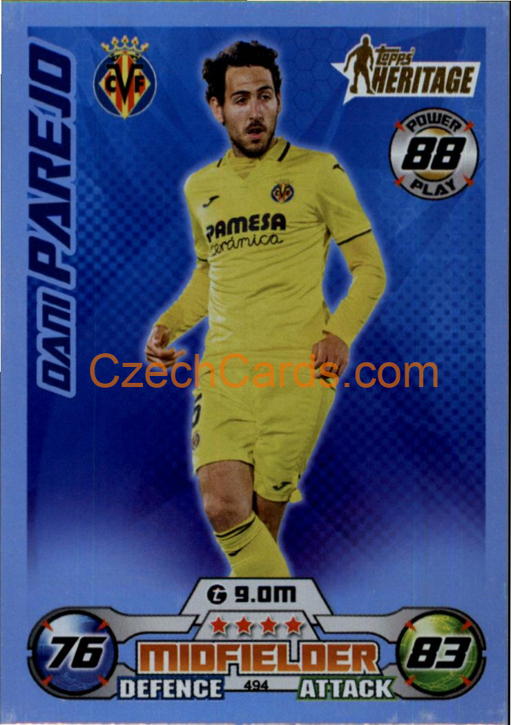Dani Parejo Match Attax 2022/23 Heritage #494