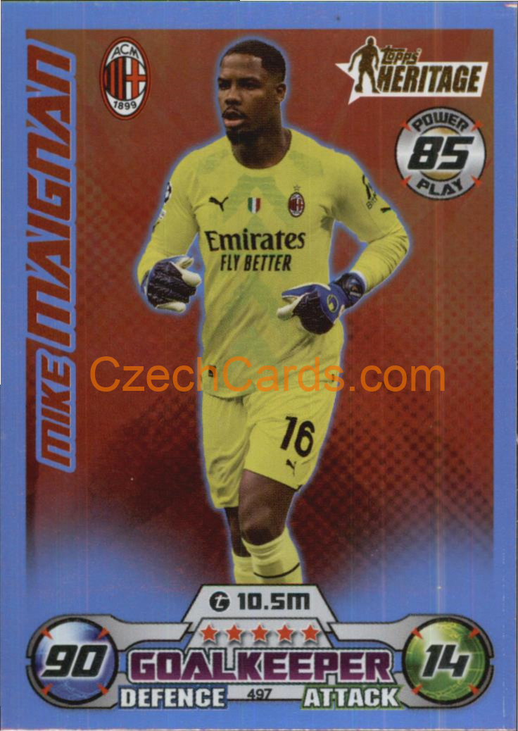Mike Maignan Match Attax 2022/23 Heritage #497