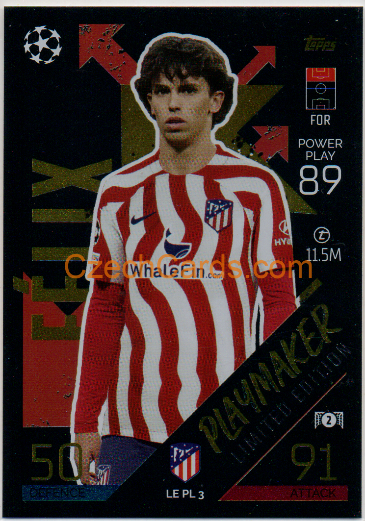 João Félix Topps Match Attax 2022/23 Playmaker Limited #LEPL3