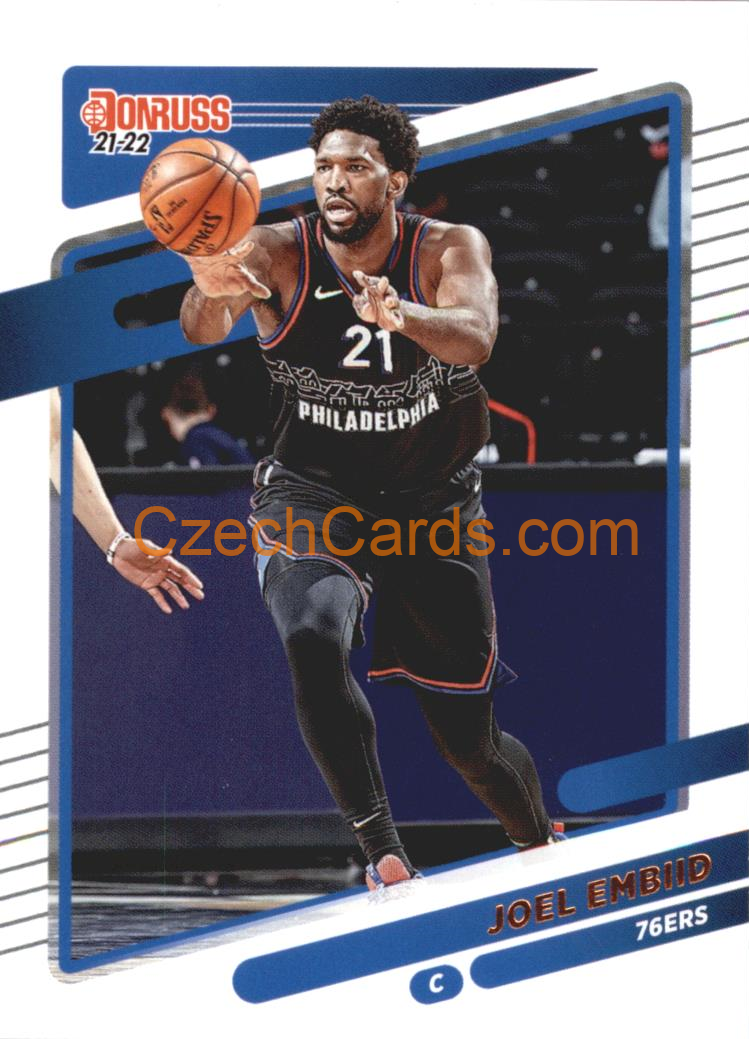Joel Embiid 2021-22 Donruss Basketball #1
