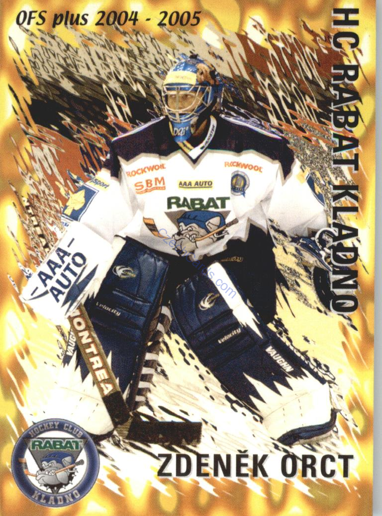 Zdeněk Orct OFS 2004/05 Kladno klubová karta