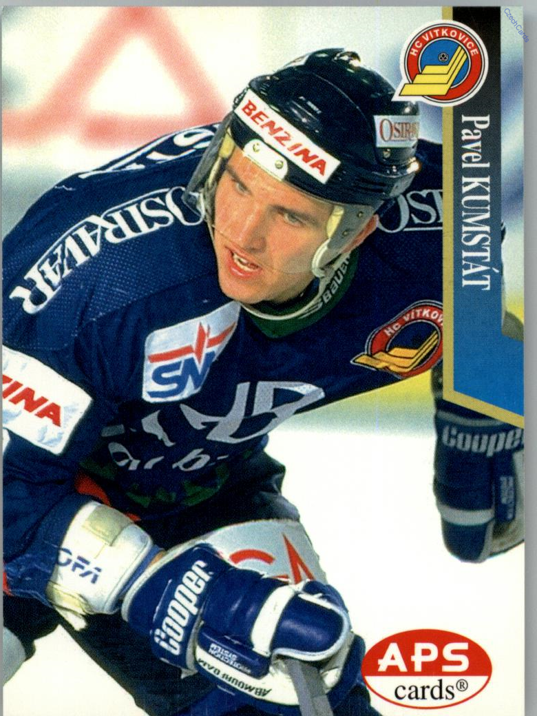 Pavel Kumstát APS 97/98 hokejová karta #131
