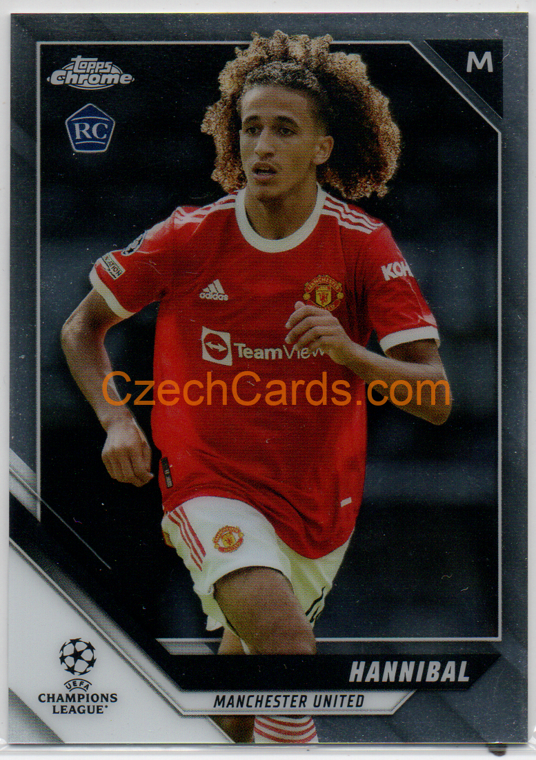 Hannibal 2021/22 Topps Chrome UCL #4 RC