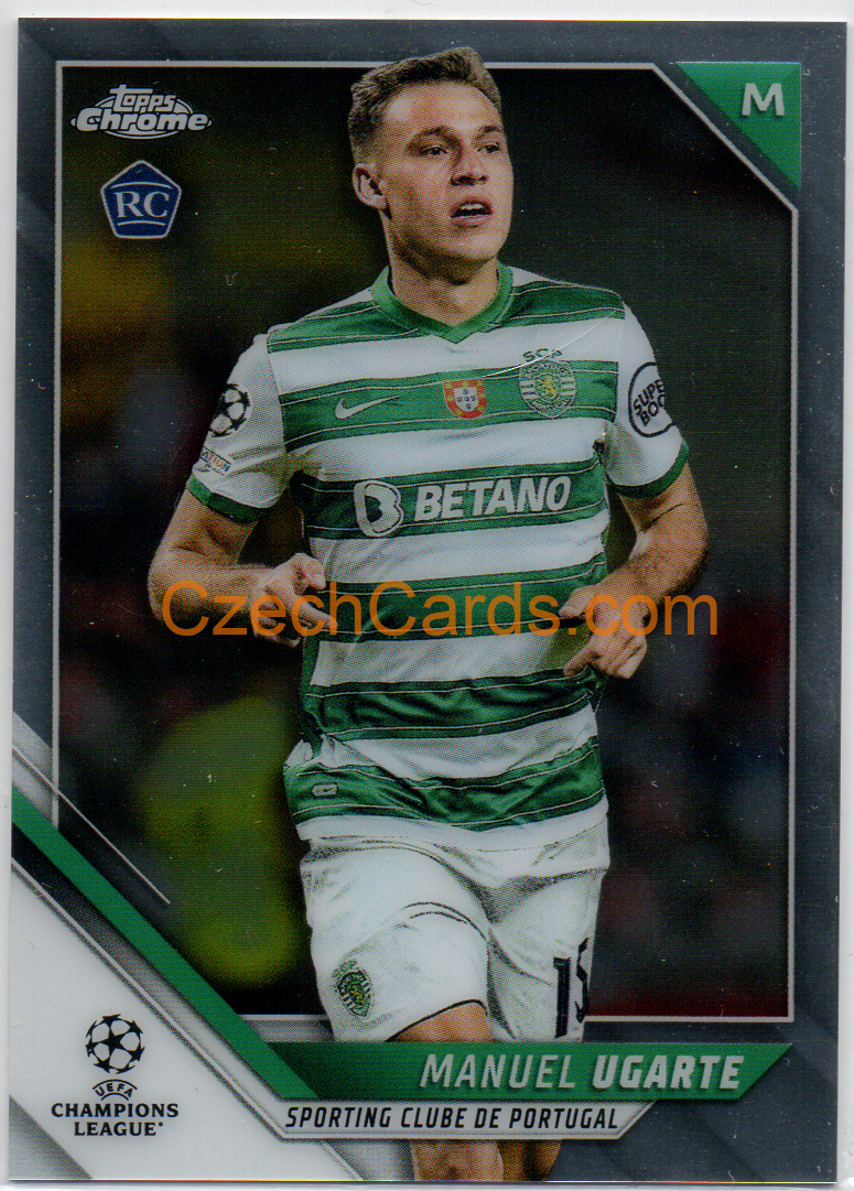 Manuel Ugarte 2021/22 Topps Chrome UCL #7 RC 
