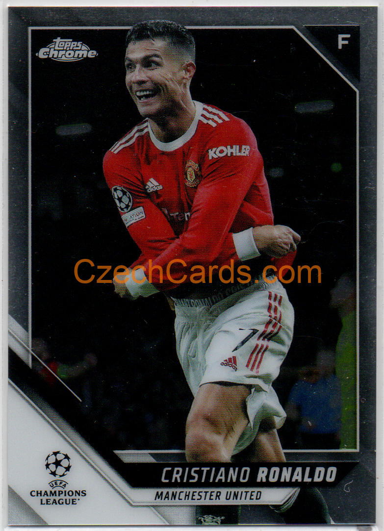 Cristiano Ronaldo 2021/22 Topps Chrome UCL #10 