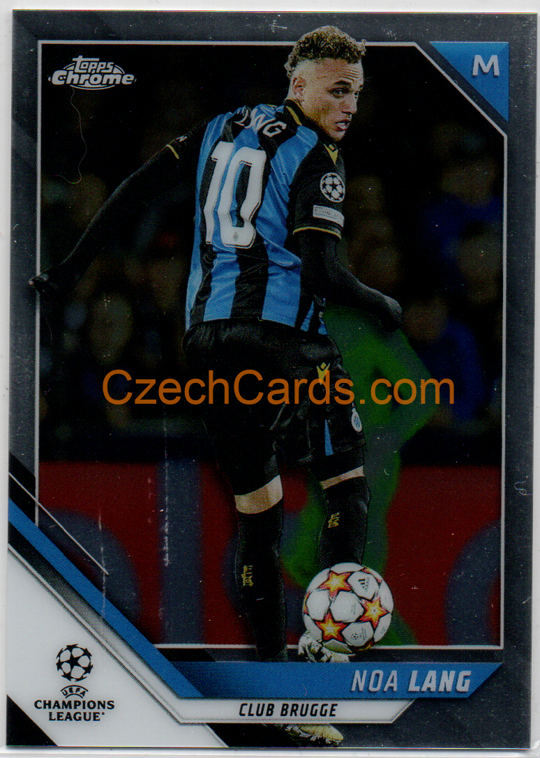 Noa Lang 2021/22 Topps Chrome UCL #13