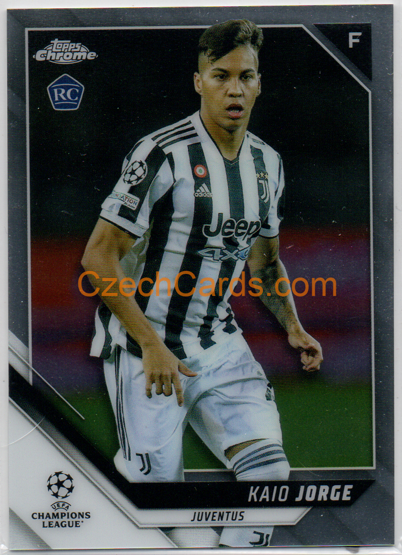 Kaio Jorge 2021/22 Topps Chrome UCL #44 RC