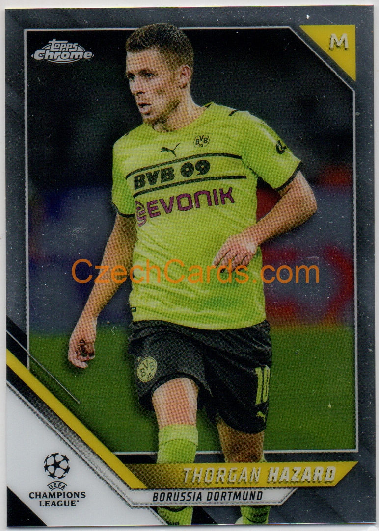 Thorgan Hazard 2021/22 Topps Chrome UCL #49