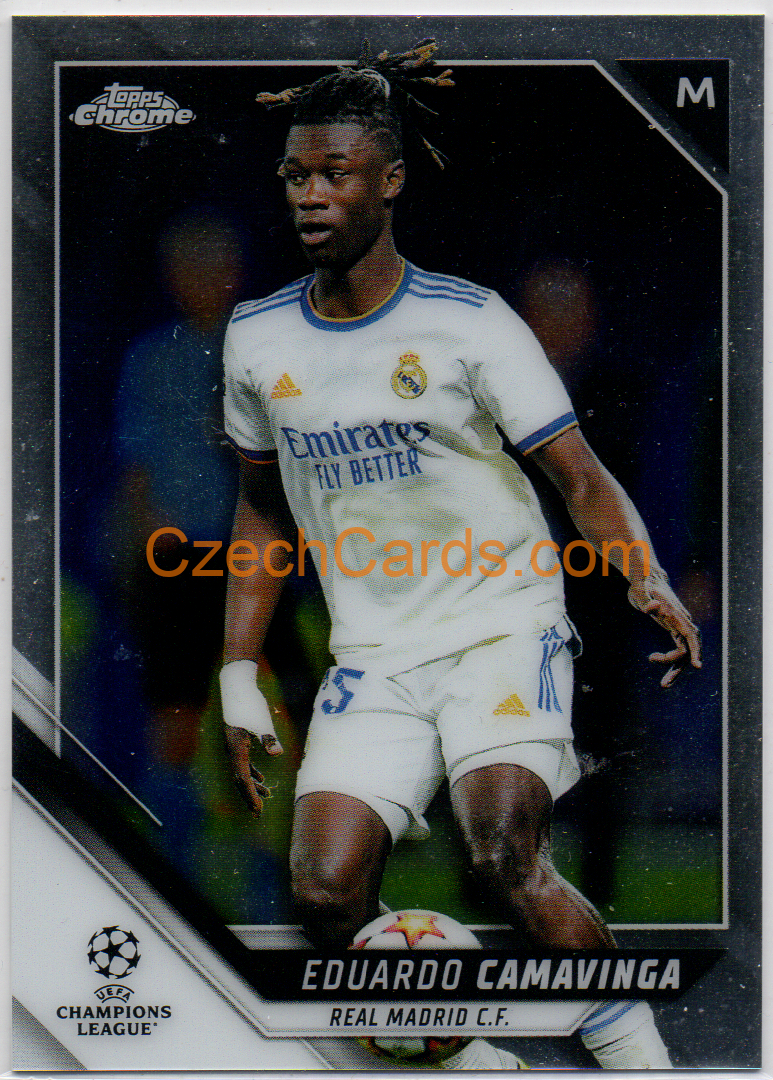 Eduardo Camavinga 2021/22 Topps Chrome UCL #115