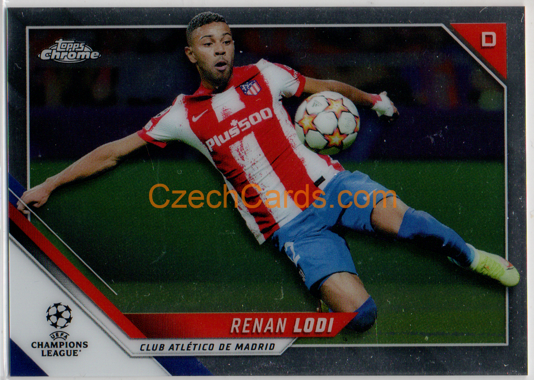 Renan Lodi 2021/22 Topps Chrome UCL #122