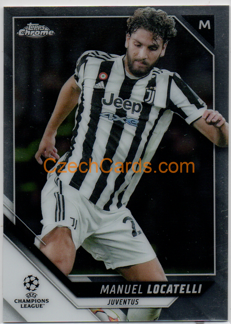 Manuel Locatelli 2021/22 Topps Chrome UCL #160