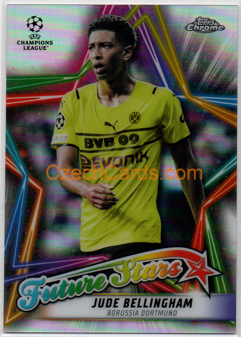 Jude Bellingham 2021/22 Topps Chrome UCL Future Stars #FS-3