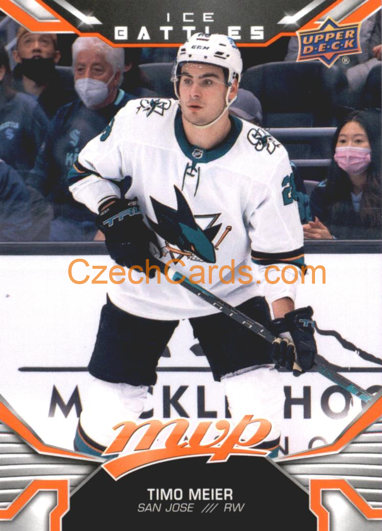 Timo Meier 2022/23 UD MVP Ice Battles #108