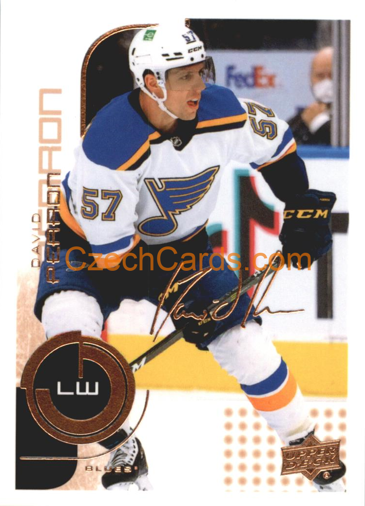 David Perron 2022/23 UD MVP 20th Aniiversary #58
