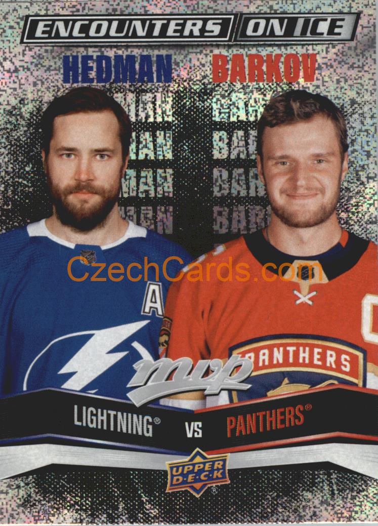 Hedman - Barkov 2022/23 UD MVP Encounters On Ice #EI-10