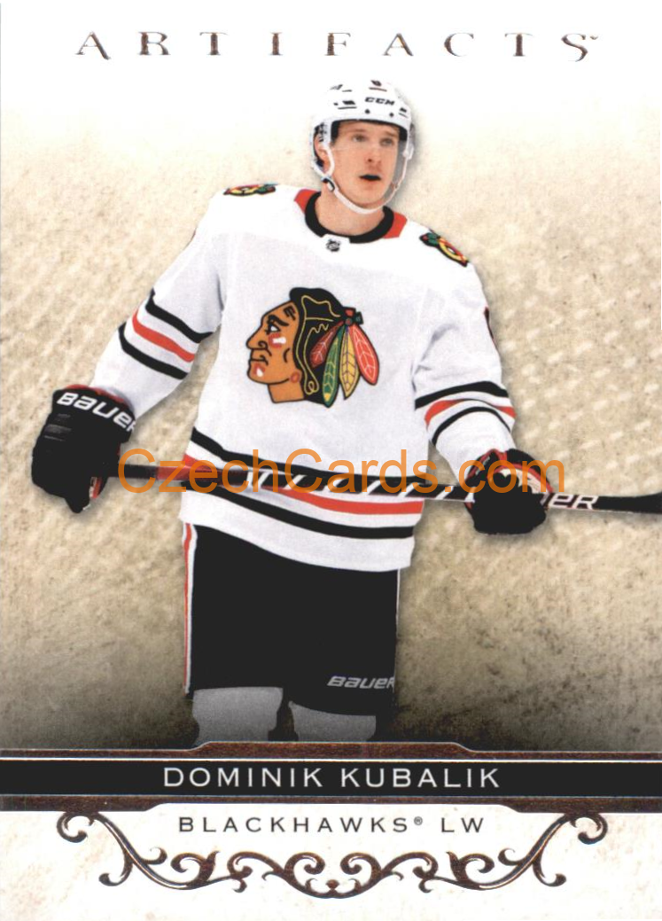 Dominik Kubalík 2021/22 UD Artifact #15