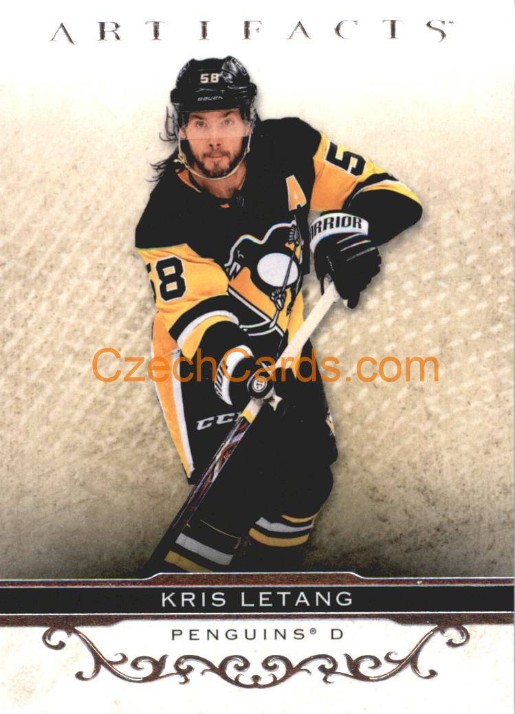 Kris Letang 2021/22 UD Artifact #19