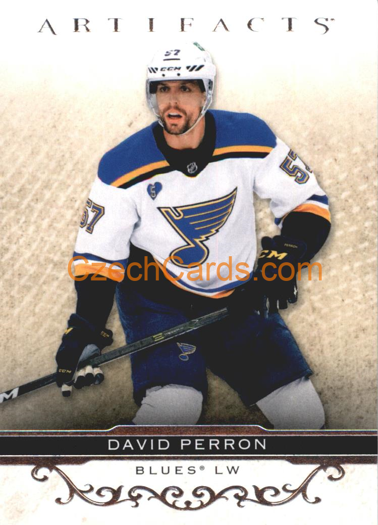 David Perron 2021/22 UD Artifact #97