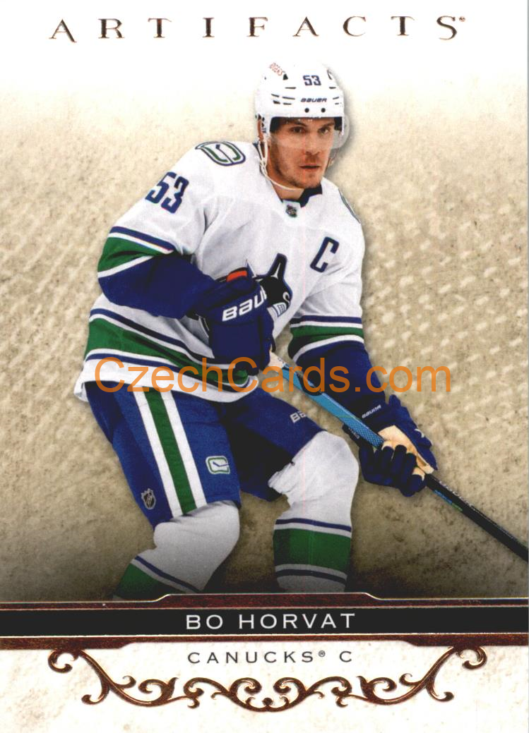Bo Horvat 2021/22 UD Artifact Rose Gold #1