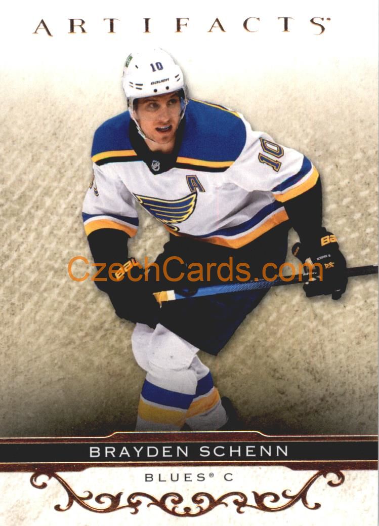 Brayden Schenn 2021/22 UD Artifact Rose Gold #81