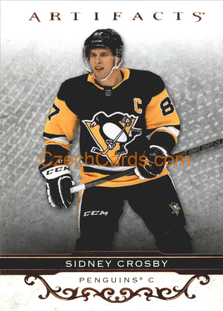 Sidney Crosby 2021/22 UD Artifact Rose Gold #116 SP
