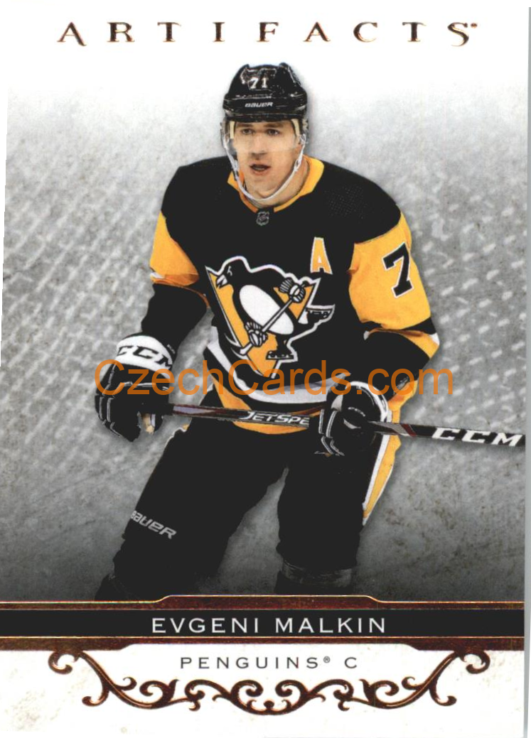 Evgeni Malkin 2021/22 UD Artifact Rose Gold #135 SP