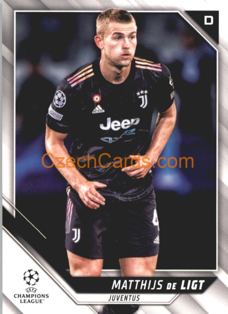 Matthijs de Ligt 2021/22 Topps UCL #44