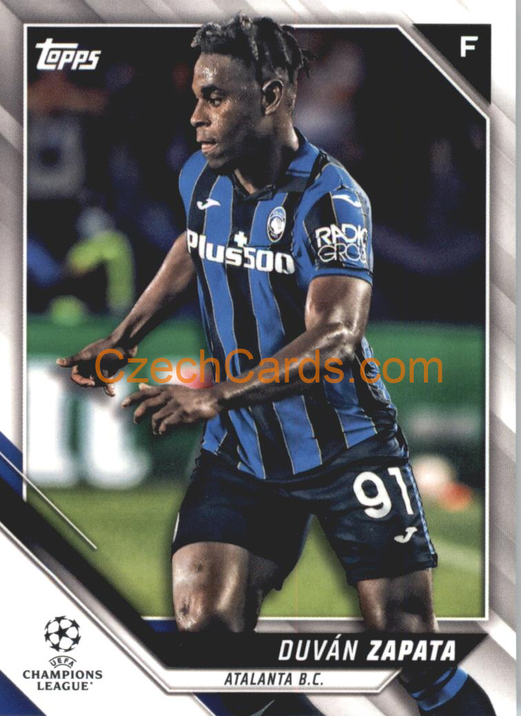 Duvan Zapata 2021/22 Topps UCL #72