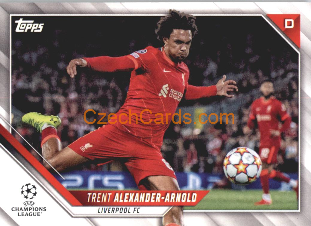 Trent Alexander-Arnold 2021/22 Topps UCL #144