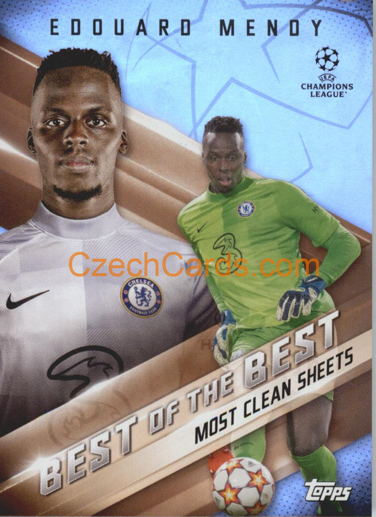 Edouard Mendy 2021/22 Topps UCL Best of the Best #BB-07