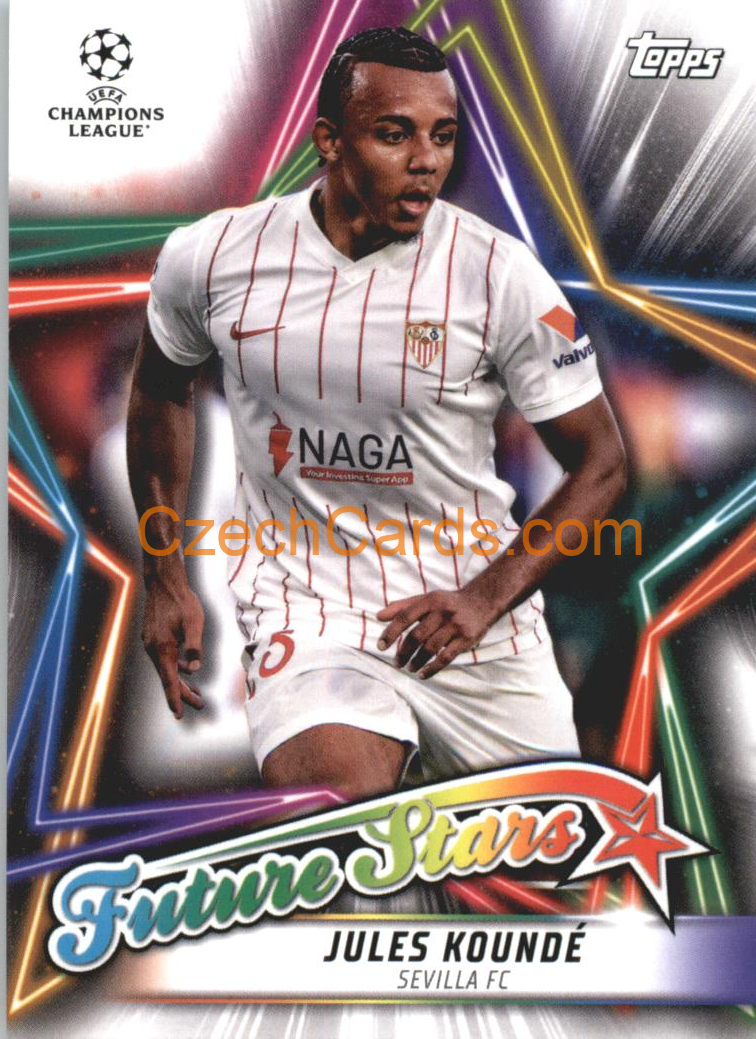 Jules Kounde 2021/22 Topps UCL Future Stars #FS-11