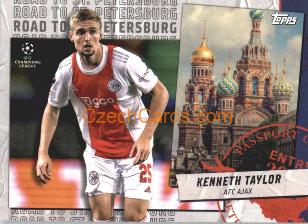 Kenneth Taylor 2021/22 Topps UCL Road to... #RSP-06