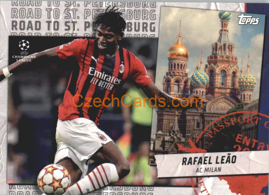 Rafael Leao 2021/22 Topps UCL Road to... #RSP-16