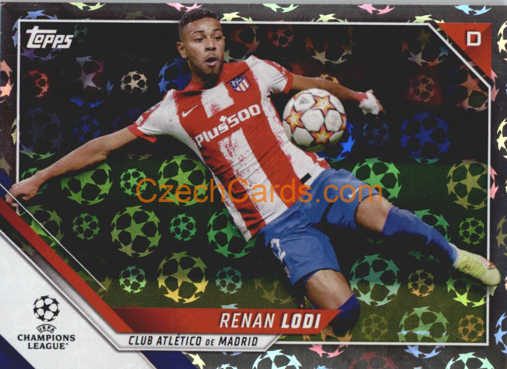 Renan Lodi 2021/22 Topps UCL Starball parallel #47
