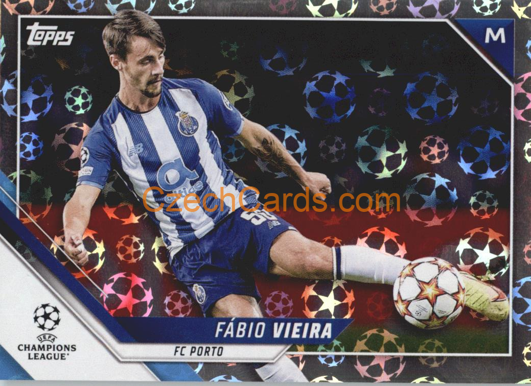 Fabio Vieira 2021/22 Topps UCL Starball parallel #75