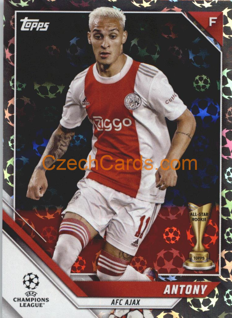 Antony 2021/22 Topps UCL Starball parallel #82 RC