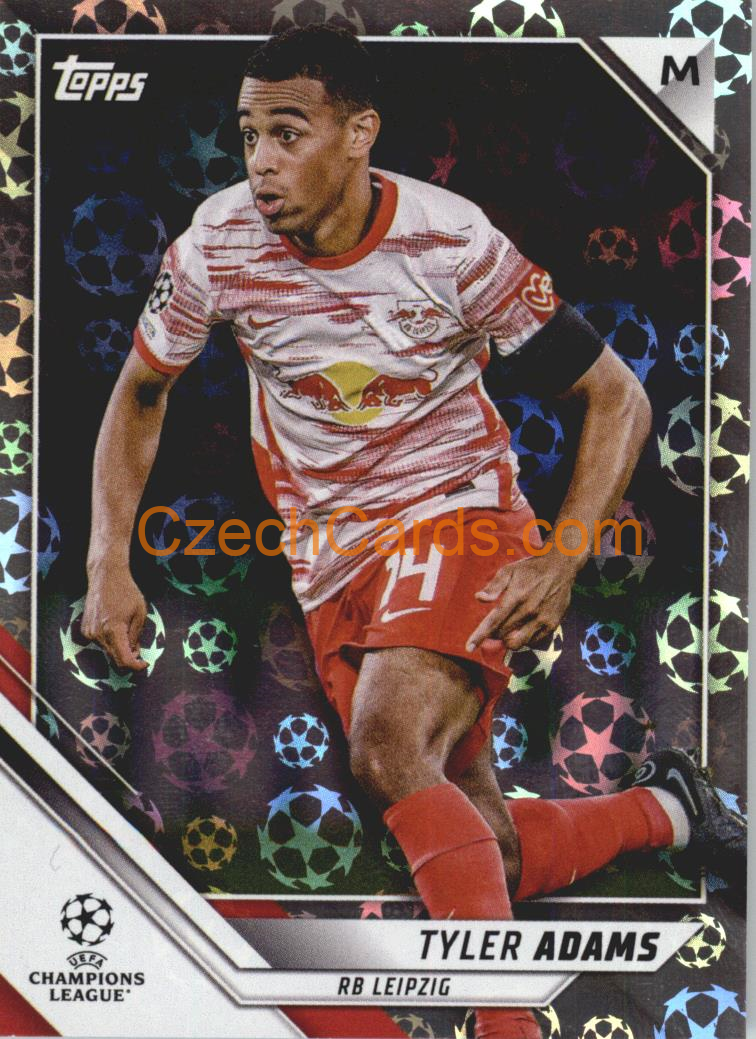 Tyler Adams 2021/22 Topps UCL Starball parallel #95